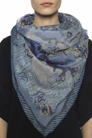 Printed shawl, zdjęcie 2 Printed shawl od Salvatore Ferragamo